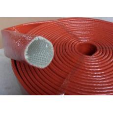 Silicon coated fiber glass sleeve