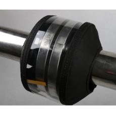 PVC pipe flange safety spray shields