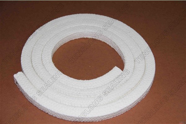 Acrylic fiber packing with PTFE lubricated
