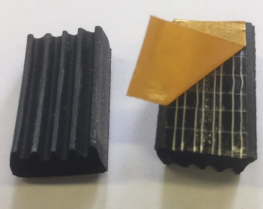 Sponge EPDM-Rubber Crown Profile